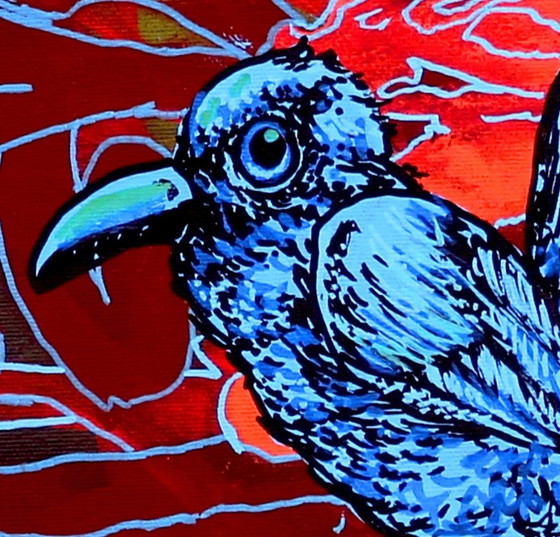 Image 1 of Dipinto "3 Is A Crowd"