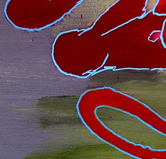 Image 1 of Dipinto "3 Is A Crowd"