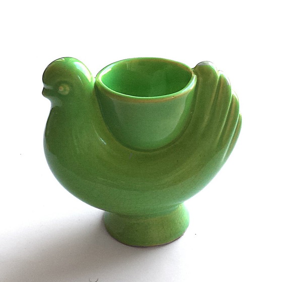 Image 1 of Ceramic Bird Vessel from Primavera, 1920s