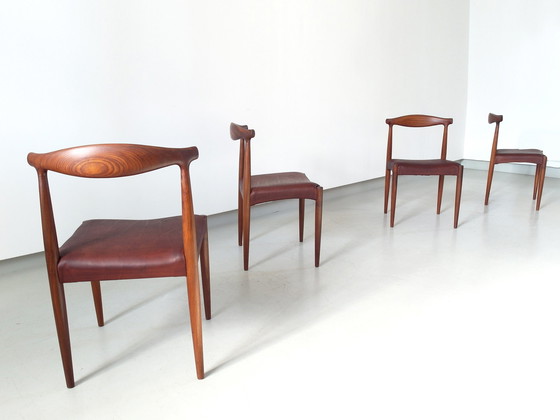 Image 1 of Ensemble de 4 chaises de salle à manger par Vamo Sønderberg