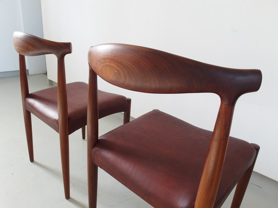 Image 1 of Set of 4 dining chairs by Vamo Sønderberg