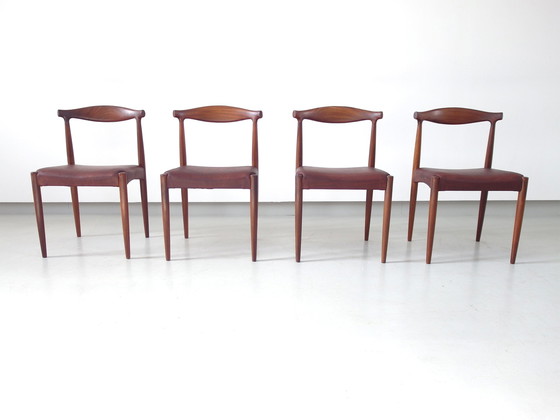 Image 1 of Ensemble de 4 chaises de salle à manger par Vamo Sønderberg