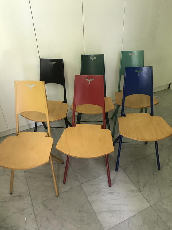 Image 1 of 6x Cattelan Italia Mia dining chair