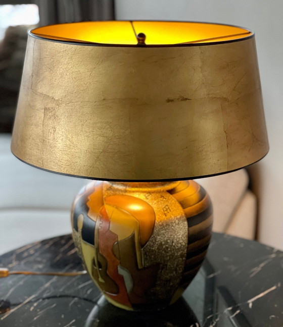 Image 1 of Art Deco Table Lamp Lumiére