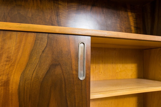 Image 1 of Display Cabinet In Walnut, Type 1050 By Bfm, Poland, 1960S