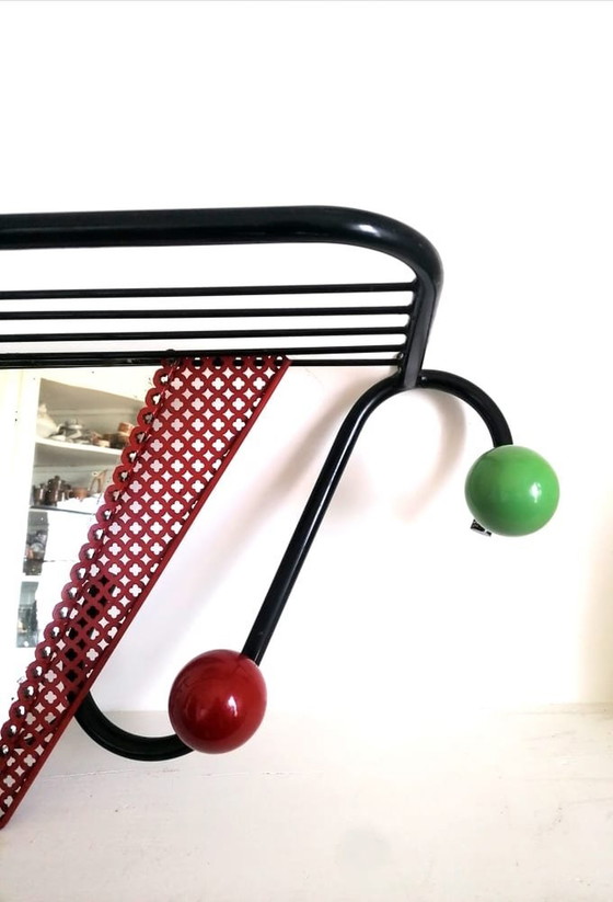 Image 1 of Vintage coat rack Style Matégot 1950