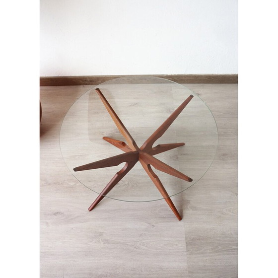 Image 1 of Vintage teak Spider coffee table by Vladimir Kagan for Sika Møbler, Denmark 1960s