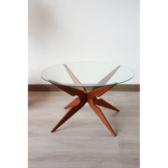 Image 1 of Vintage teak Spider coffee table by Vladimir Kagan for Sika Møbler, Denmark 1960s