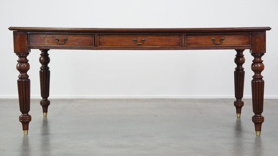 Image 1 of Large Writing Table