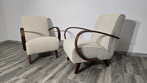 Armchairs By Jindrich Halabala