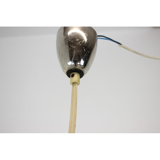 Image 1 of Vintage glass pendant lamp, Czechoslovakia 1970s