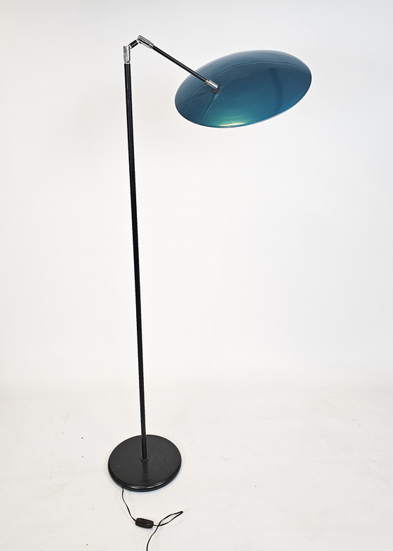 Image 1 of Queens Gallery - Articulated Arm Floor Lamp - Post Modern - 80'S