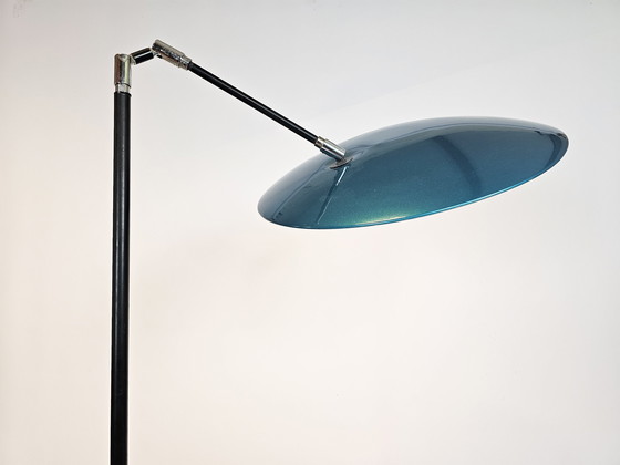 Image 1 of Queens Gallery - Articulated Arm Floor Lamp - Post Modern - 80'S