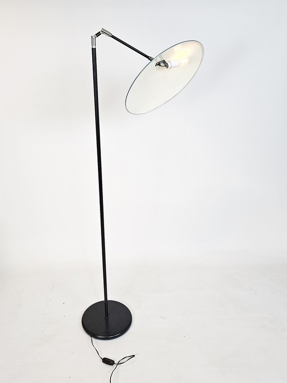 Image 1 of Queens Gallery - Articulated Arm Floor Lamp - Post Modern - 80'S