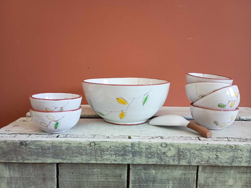 Ceramic peanut set EN 1960s