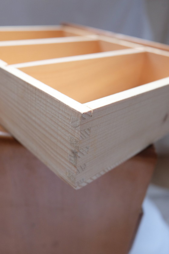 Image 1 of Caja de costura, cajón, joyero, madera, años 50, Okaeb