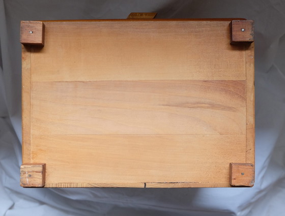 Image 1 of Caja de costura, cajón, joyero, madera, años 50, Okaeb