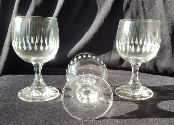 Image 1 of Bicchiere da vino bianco d'epoca