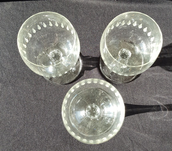 Image 1 of Bicchiere da vino bianco d'epoca