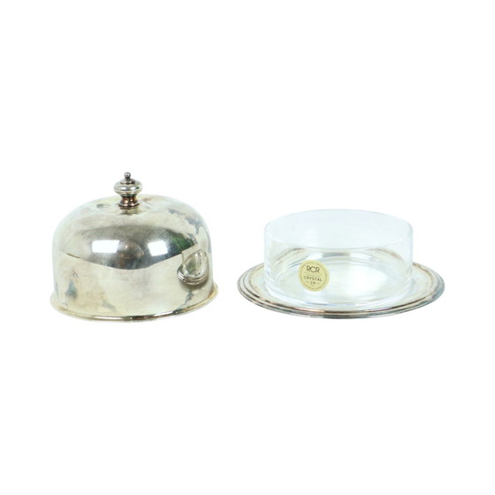 Image 1 of Silver Plated Butter Bowl Caviar Holder