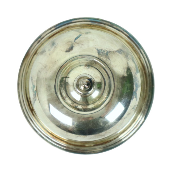 Image 1 of Silver Plated Butter Bowl Caviar Holder