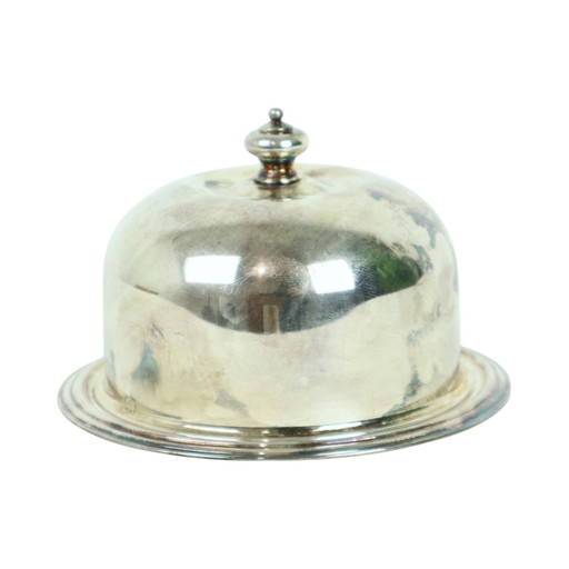 Silver Plated Butter Bowl Caviar Holder