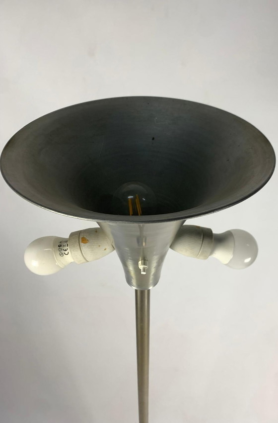 Image 1 of W.H. Gispen Lampe Giso avec abat-jour original