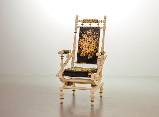 Vintage rocking chair with springs online