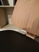 Aarhus Dining Chair Walnut Veneer, Black Salto Leather 0960