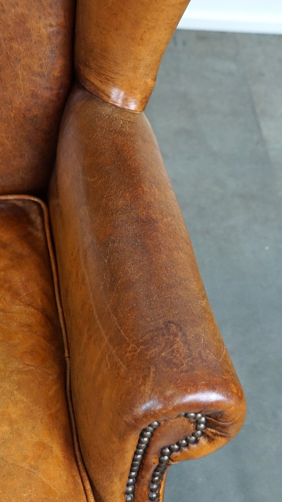 Image 1 of Sheep leather ear armchair