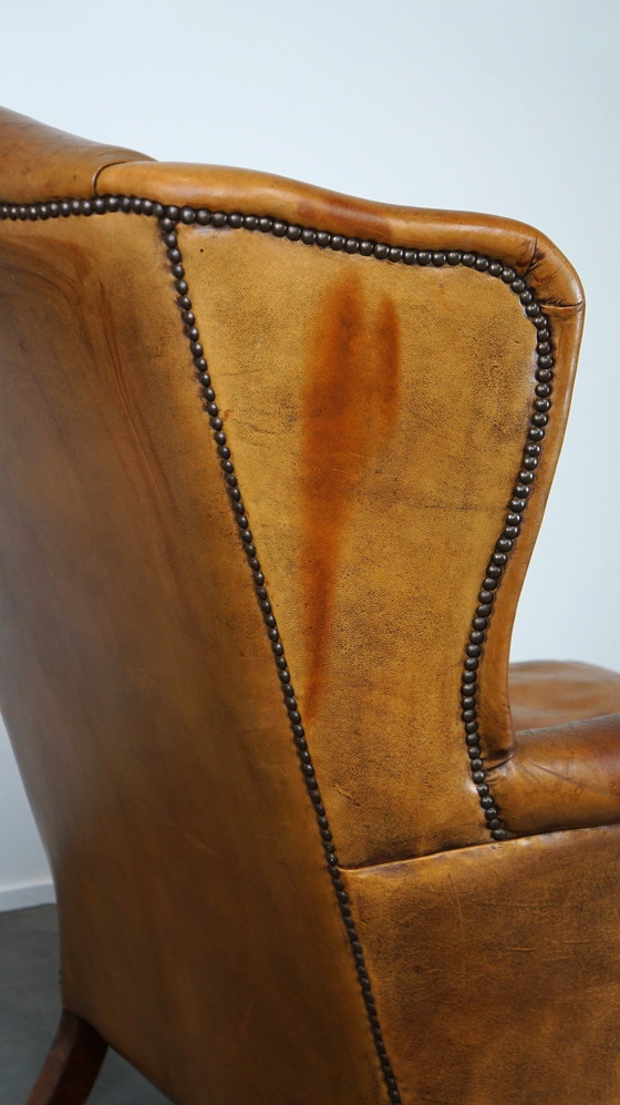 Image 1 of Sheep leather ear armchair