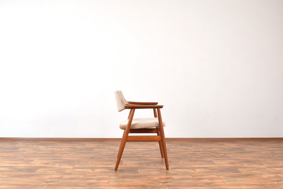 Image 1 of Mid-Century Danish Teak Armchair By Svend Åge Eriksen For Glostrup, 1960S.