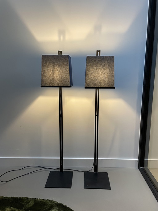 2x Piet Boon Floor Lamps Made By Maretti Lighting