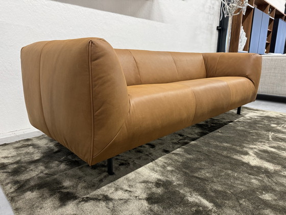 Image 1 of New Label Vandenberg Moby Dick 3 Seater Sofa Montana Leather