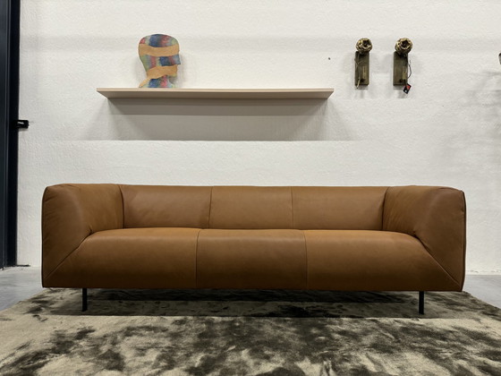 Image 1 of New Label Vandenberg Moby Dick 3 Seater Sofa Montana Leather