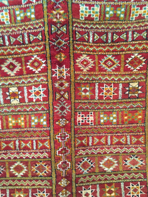 Antique Berber Zemmour Rug 280 X 160 Cm