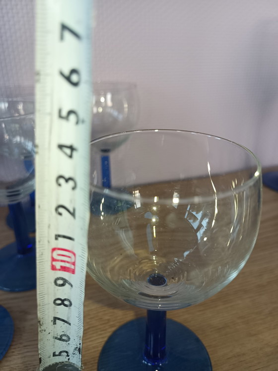 Image 1 of Set of 11 vintage wine glasses Luminarc