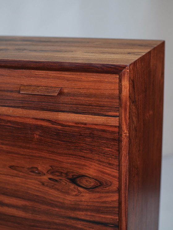 Image 1 of Arne Wahl Iversen Secretaire Rosewood Danish 1960S Vinde Møbelfabrik