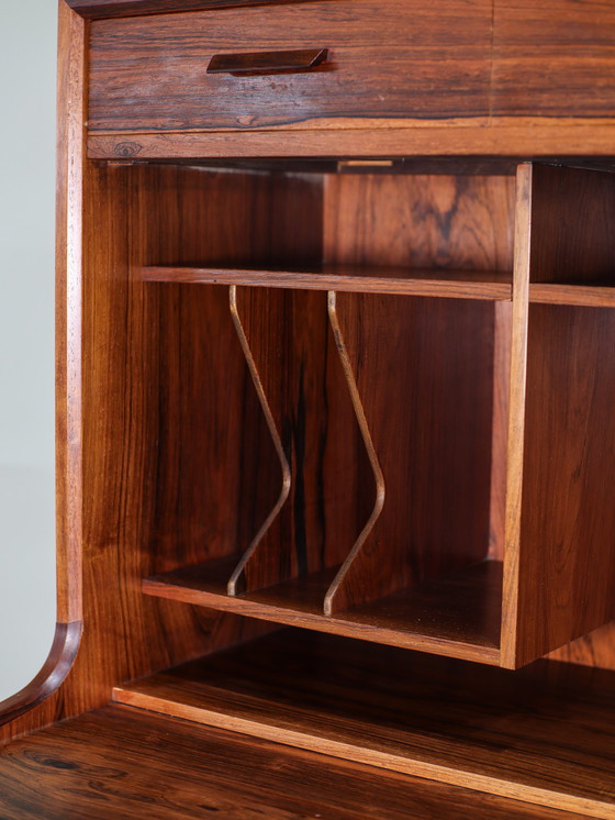 Image 1 of Arne Wahl Iversen Secretaire Rosewood Danish 1960S Vinde Møbelfabrik