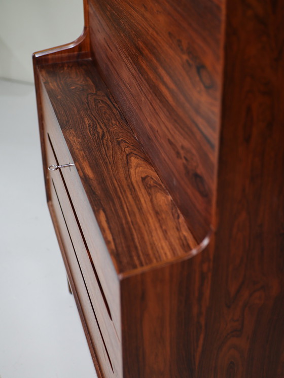 Image 1 of Arne Wahl Iversen Secretaire Rosewood Danish 1960S Vinde Møbelfabrik