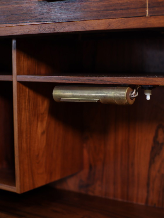 Image 1 of Arne Wahl Iversen Secretaire Rosewood Danish 1960S Vinde Møbelfabrik