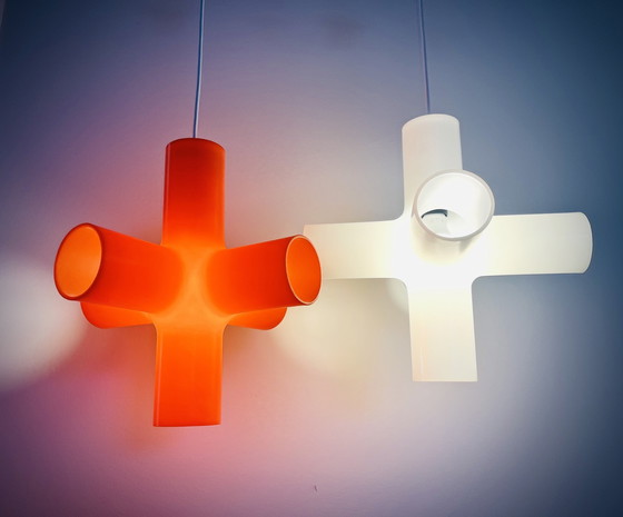 Image 1 of 3x DARK - Crosslight ceiling lights - Jan Melis & Ben Oostrum