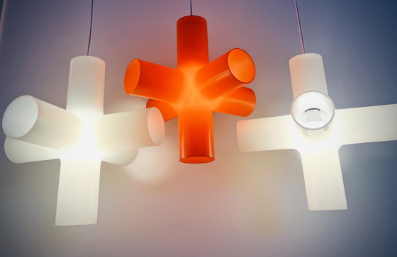 Image 1 of 3x DARK - Crosslight ceiling lights - Jan Melis & Ben Oostrum