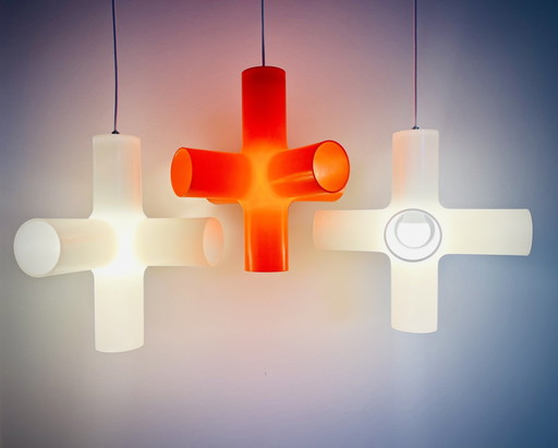 3x DARK - Crosslight ceiling lights - Jan Melis & Ben Oostrum