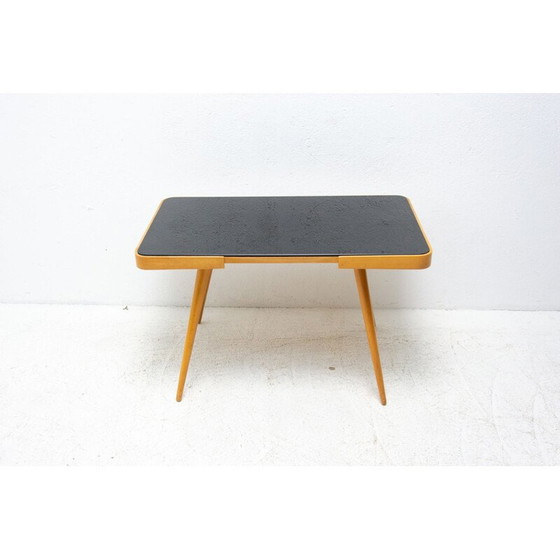 Image 1 of Vintage coffee table in opaxite glass, Czechoslovakia 1960