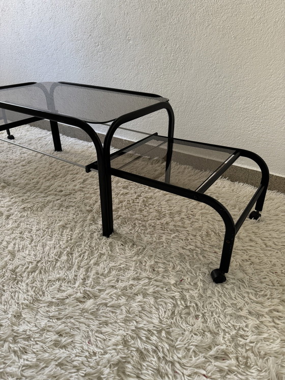 Image 1 of 80s Memphis Design Extendable Coffee Table