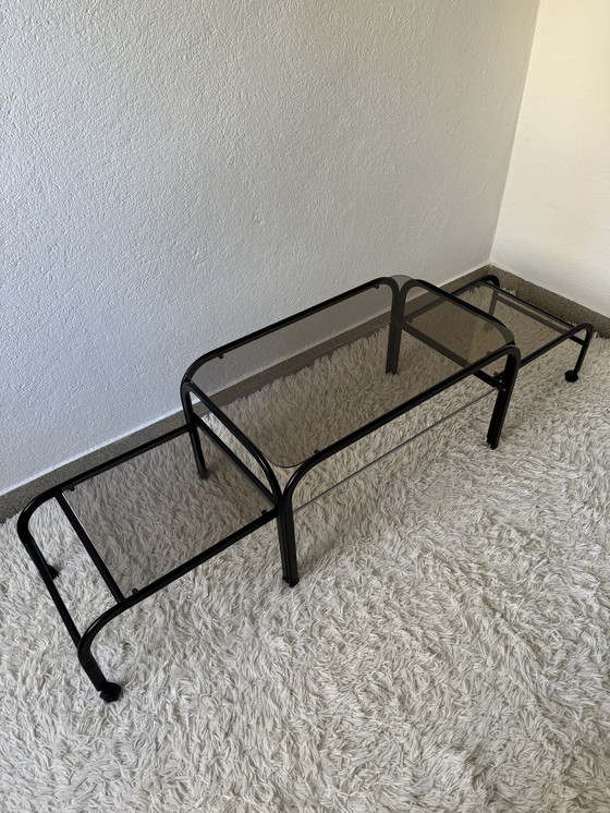 Image 1 of 80s Memphis Design Extendable Coffee Table