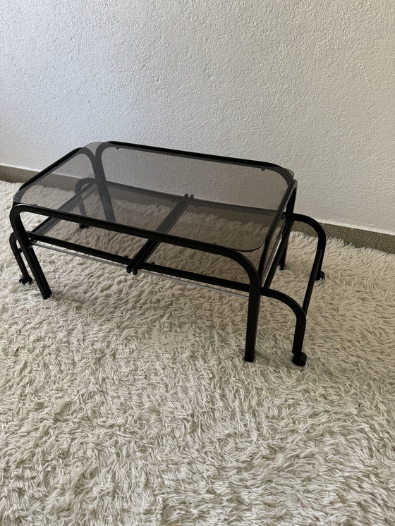 Image 1 of 80s Memphis Design Extendable Coffee Table