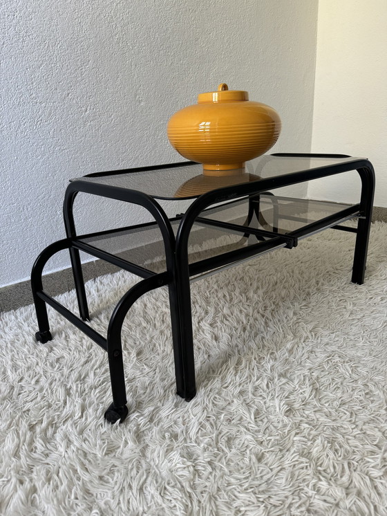 Image 1 of 80s Memphis Design Extendable Coffee Table