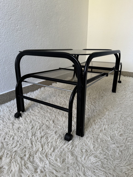 Image 1 of 80s Memphis Design Extendable Coffee Table